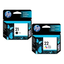 Kit Cartuchos Hp 21 E 22 C9351ab C9352ab Foto mini 1
