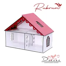 Kit Casa Boneca 20 Moveis Lol E Polly Lily Rubrum - Darama Foto mini 2