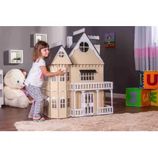 Kit Casa Boneca Móveis Para Decoração Emily Crem A+b Darama Foto mini  3
