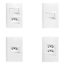 Kit Casa Completa Duale Up Interruptores E Tomadas (25 Pçs) Cor Branco Foto  mini 1