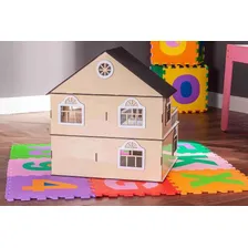 Kit Casinha Bonecas + 21 M贸veis Polly July Crem - Darama Foto mini 4