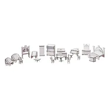 Kit Casinha Bonecas + 21 M贸veis Polly July Sonhos - Darama Foto mini 3