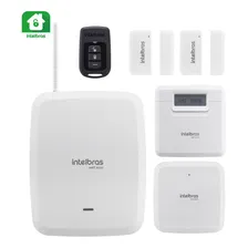Kit Central De Alarme 8000 Intelbras 2 Sensores Magnético Foto  mini 1
