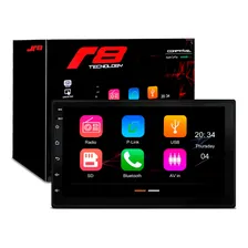 Kit Central Multimídia 7p Carplay + Moldura 2 Din New Civic Foto mini 2