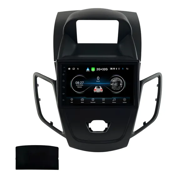 Kit Central Multimidia Android Ford New Fiesta 2014 A 2019 Foto 1