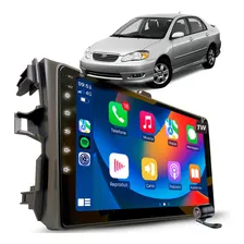 Kit Central Multimídia Toyota Corolla Android Carplay Gps Bt Cor Toyota Corolla 2009 Foto  mini 1