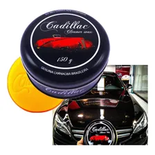 Kit Cera Cleaner Wax Cadillac 150g Brilho + Aplicador + Pano Foto mini  2