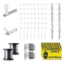 Kit Cerca Elétrica Intelbras Haste Estrela 6 Isolador 70 Mts Foto mini  3
