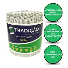 Kit Cerca Eletrica - Isolador W E 500 M Fio Eletroplastico Foto mini 3