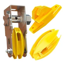 Kit Cerca Eletrica Rural Catraca - Isolador W - Castanha Cor Amarelo Foto  mini 1