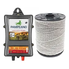 Kit Cerca Elétrica Rural Eletrificador Pampeano Pa0300 Fio 250m Bivolt 110V/220V Foto mini 1