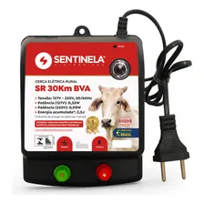 Kit Cerca Elétrica Rural Eletrificador Sr30 Sentinela, 250m Fio Eletroplastico, 25 Isolador W, 10 Castanha, 1 Chave Interruptor E 10m Fio Alta Tensão - Branco Foto mini 3