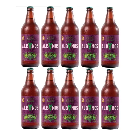 Kit Cerveja Especial Albanos - English Pale Ale 600ml 10un Foto 1
