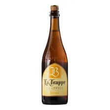 Kit cerveja la trappe blond 750ml e taça original 250mL Foto mini  3