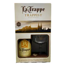Kit cerveja la trappe blond 750ml e taça original 250mL Foto  mini 1