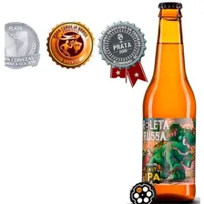 Kit Cerveja Roleta Russa Easy Ipa Long-neck E Copo Bracelete Foto mini 3