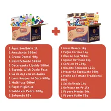 Kit Cesta Basica Completa 30 Itens Alimentos Higiene Limpeza Foto mini  2