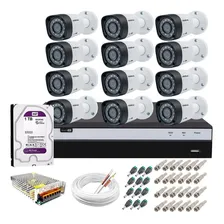 Kit Cftv 12 Câmeras Full Hd Vhd 1220b Dvr Intelbras 3116 1tb Foto mini 1
