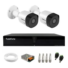 Kit Cftv 2 Câmeras Vhd 3230 B Full Hd 1080p + Dvr 3304 Tf Foto mini 1