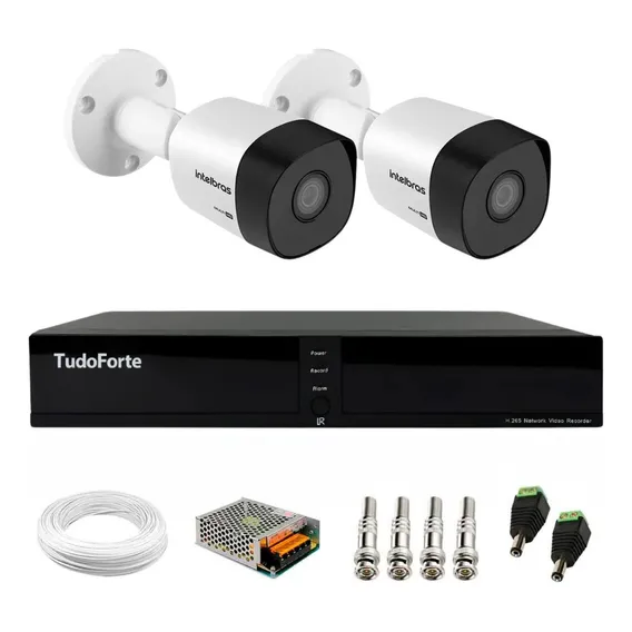 Kit Cftv 2 Câmeras Vhd 3230 B Full Hd 1080p + Dvr 3304 Tf Foto 1