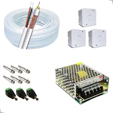 Kit Cftv 3 Câmeras Segurança Infra 30m 720p Dvr 4ch Multi Hd Foto mini 3
