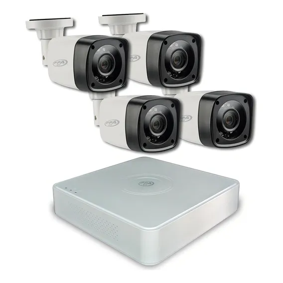 Kit Cftv 4 Cameras 1mp 20m Infra Com Dvr 4 Canais Foto 1