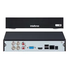 Kit Cftv 4 Cameras Segurança 720p E Dvr Intelbras 4ch S/ Hd Foto mini 4
