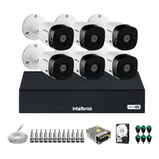 Kit Cftv Completo 6 Câmeras Vhl1120b Hd 720p Dvr Intelbras Foto mini 1