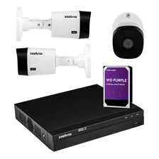 Kit Cftv Intelbras Com 2 Câmeras Bullet 720p Dvr 4 Canais Foto mini  2