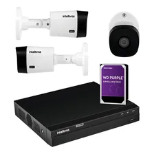 Kit Cftv Intelbras Com 8 Câmeras Bullet 720p Dvr 16 Canais Foto mini 2