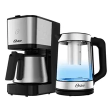 Kit Chaleira Elétrica Oster Tea E Cafeteira Inox 110v Foto  mini 1
