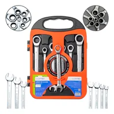 Kit Chave De Boca Catraca 7 Peças Articulada Foto  mini 1