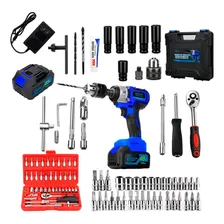 Kit Chave De Impacto 48v + Jogo Soquete 46 Peças Foto mini  3