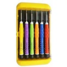 Kit Chave Torx 6 Peças Coloridas Para Celular Foto mini 1