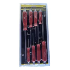 Kit Chaves Fenda/philips Profissional Cromo Vanadio 8pçs Eda Foto mini 4