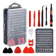 Kit Chaves Ferramentas 110 Peça Abrir Celular iPhone Precsão Foto mini 2
