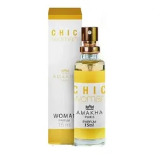 Kit Chic Woman Amakha Paris Perfume 100ml e Perfume 15ml Foto mini 2