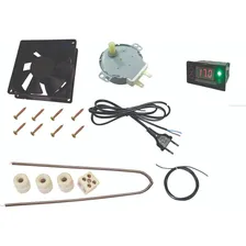 Kit Chocadeira Termostato Motor Viragem Cooler 220v Foto mini 1