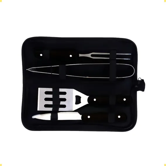 Kit Churrasco Compact - 5 Peças - Fixxar Foto 1