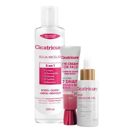 Kit Cicatricure Água Micelar (3 Produtos) Foto 1
