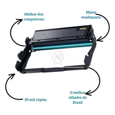 Kit Cilindro Fotocondutor Compativel t-DR204 30.000 Copias Foto mini 2