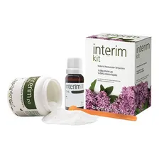 Kit Cimento Restaurador Temporário Interim Kit 38g+15ml Biodinâmica Foto mini 2