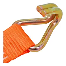 Kit Cinta Catraca 25mm 4.6m 500kg - Worker Cor Laranja Foto mini  2