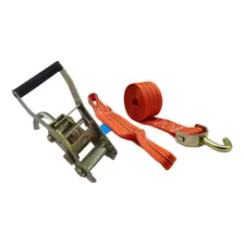 Kit Cinta Catraca Guincho Plataforma 5 Ton X 6mt Cor Laranja Foto mini  3