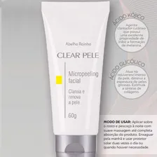Kit Clareamento Micropeeling Facial Clear Pele com 4 itens Abelha Rainha Foto mini 3