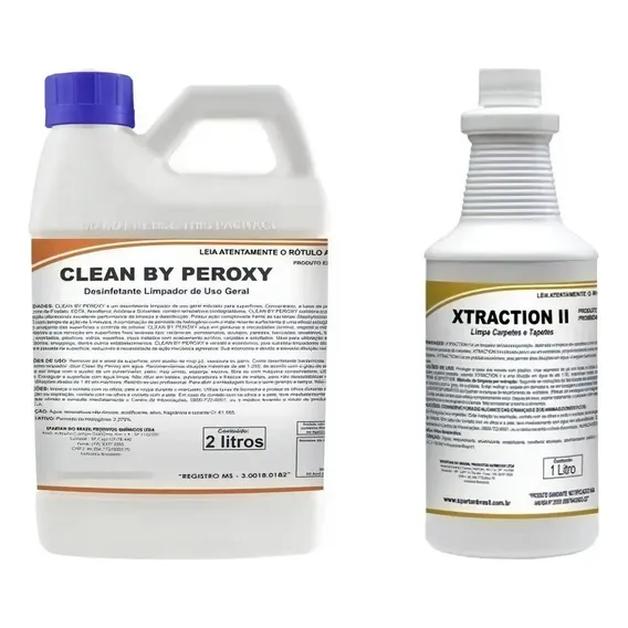 Kit Clean By Peroxy 2l + Xtraction Il - 1l Spartan Foto 1