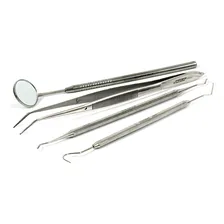 Kit ClĂnico Com Pinça, Sonda, Escavador E Espelho - Golgran Foto mini 3
