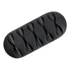 Kit Clip Organizador De Silicone Fios Cabos Adesivo 2uni Foto mini 2