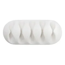Kit Clip Organizador De Silicone Fios Cabos Adesivo 2uni Foto mini 3