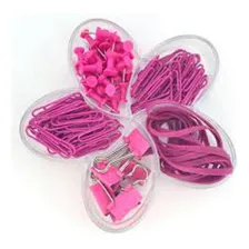 Kit Clips Flor De Lotus Pink Set Foto mini 1
